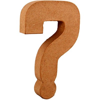 PaperMache ? Symbol 8.25" PACK OF 3