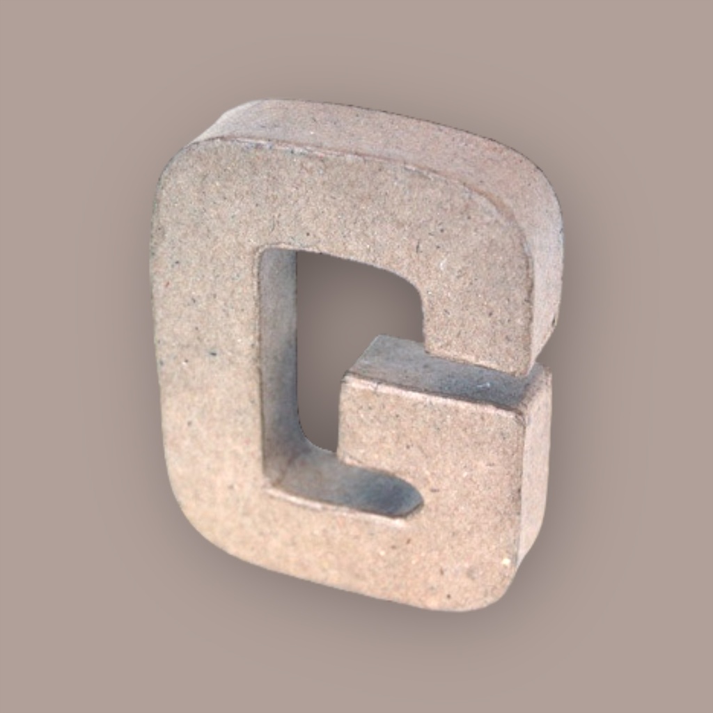 PaperMache Letter 4" G PACK OF 5