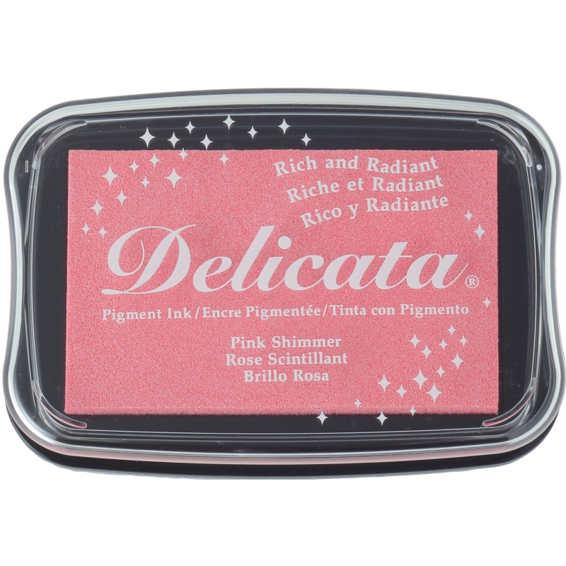 Delicata Pink Shimmer Ink Pad 