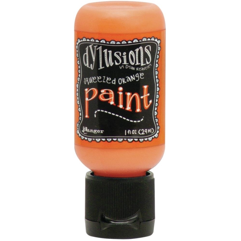 Dylusions Acrylic Paint - Squeezed Orange