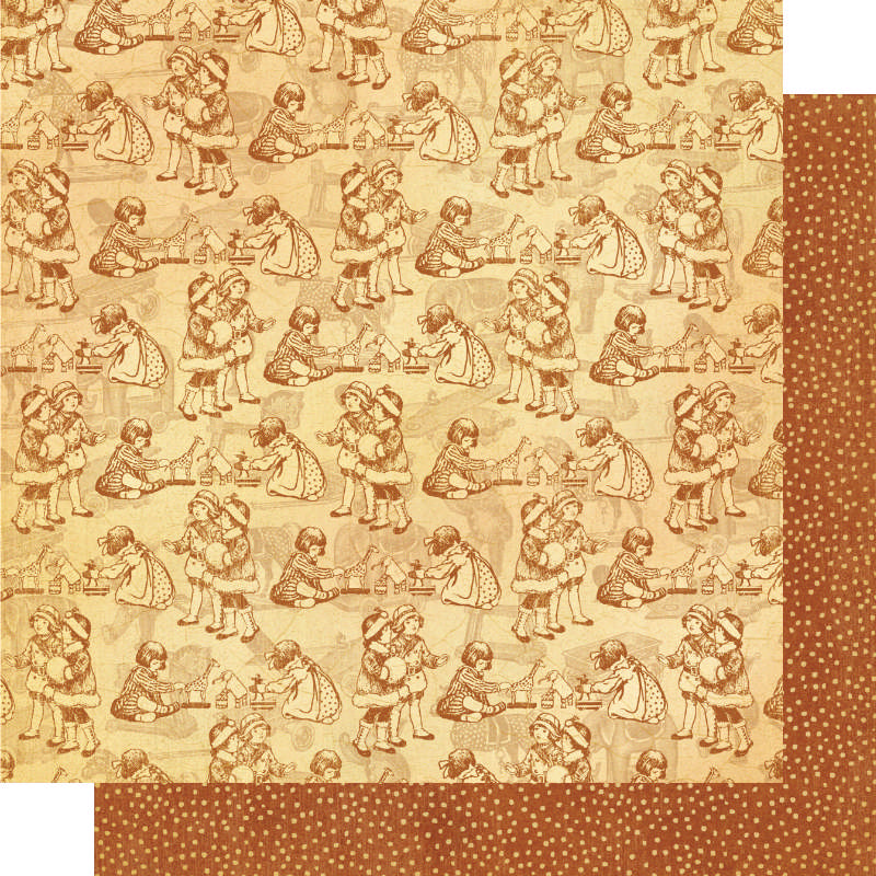 Graphic 45 - Emporium - All I Want for Christmas 12"x12" Paper (x25 sheets)