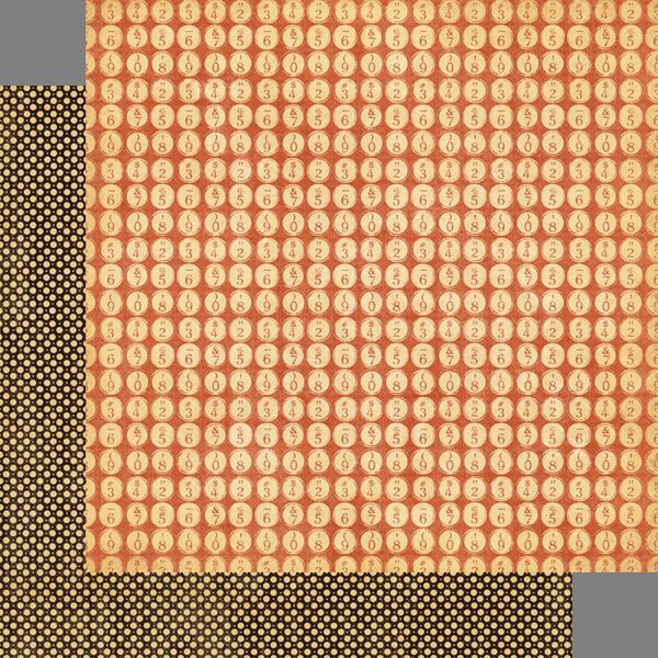 Graphic 45 - Typography - Inspire 12"x12" Paper (x25 sheets)