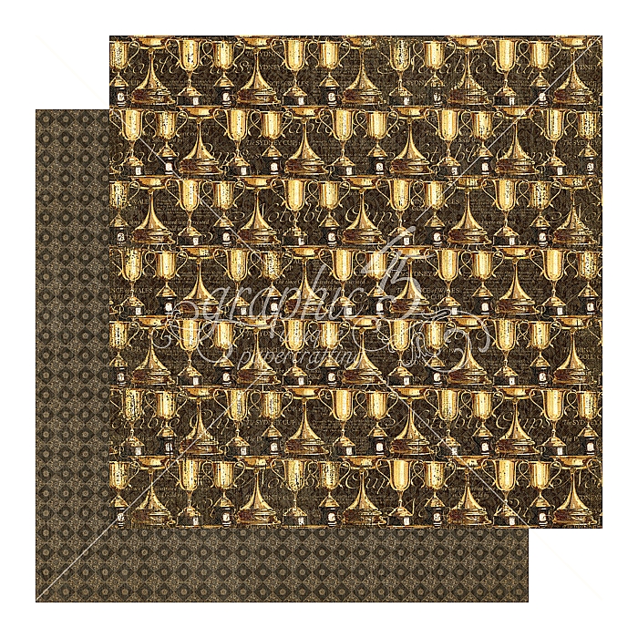 Graphic 45 - Off to the Races - Grand Champion 12"x12" Paper (x10 Sheets)