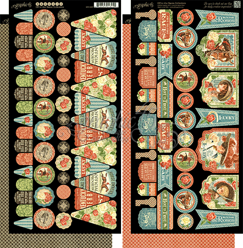 Graphic 45 - Off to the Races Banners