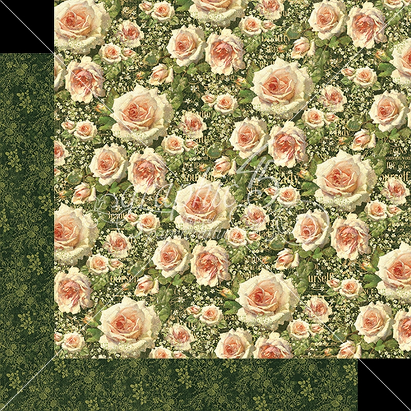 Graphic 45 - Portrait of a Lady - Victoria 12"x12" Paper (x10 Sheets)