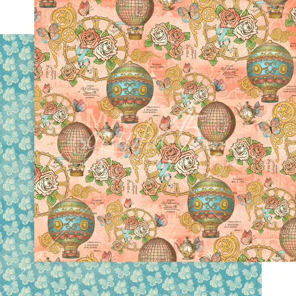 Graphic 45 - Imagine - Create Yourself 12"x12" Paper (x5 Sheets)