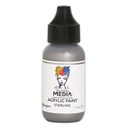 Dina Wakley MEdia Acrylic Paints - Sterling (1oz)