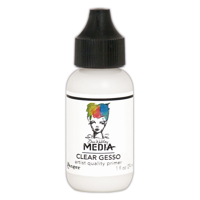 Dina Wakley MEdia Clear Gesso (1oz)