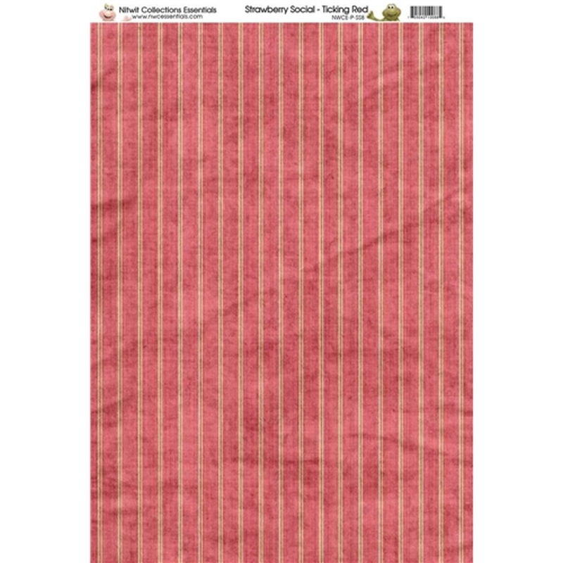 SS Ticking Red Paper A4Sold in Pack of 10 Sheets