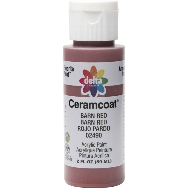 Delta Ceramcoat - Barn Red (2oz)