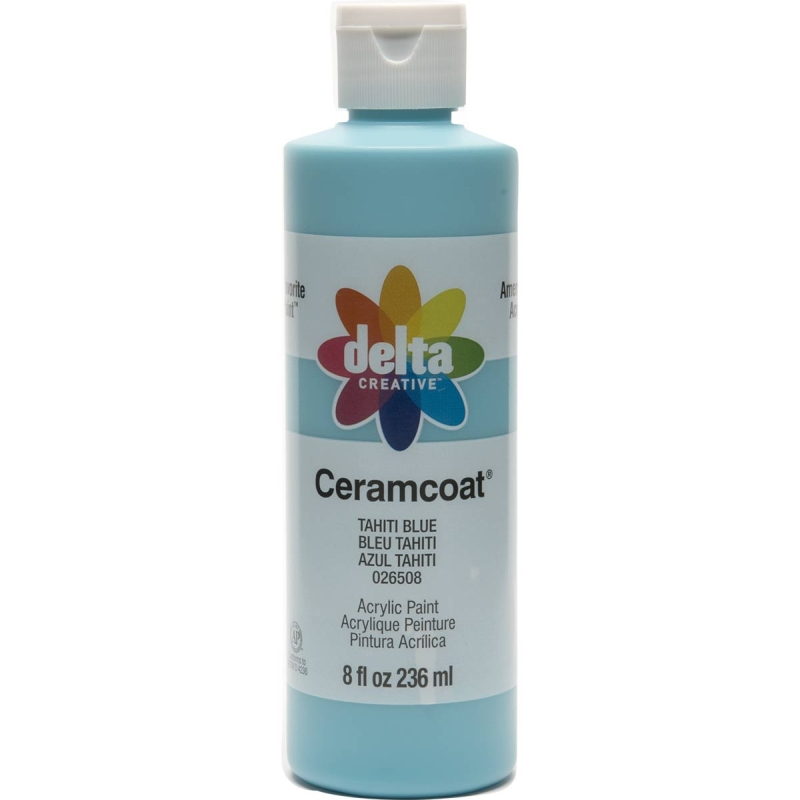 Delta Ceramcoat - Tahiti Blue (8oz)