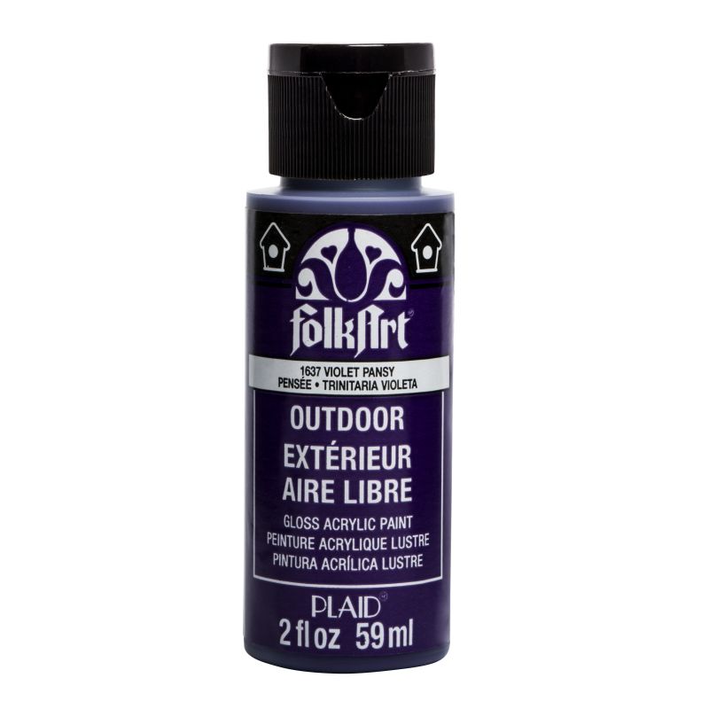 FolkArt Outdoor - Violet Pansy (2oz)