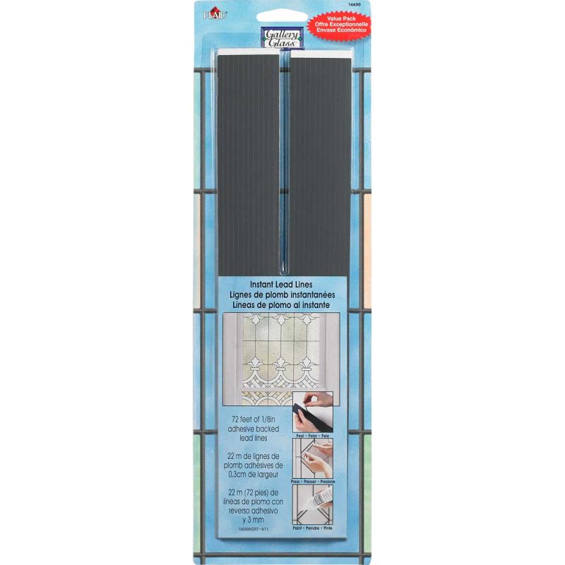 Plaid - Gallery Glass - Redi-Lead Value Pack