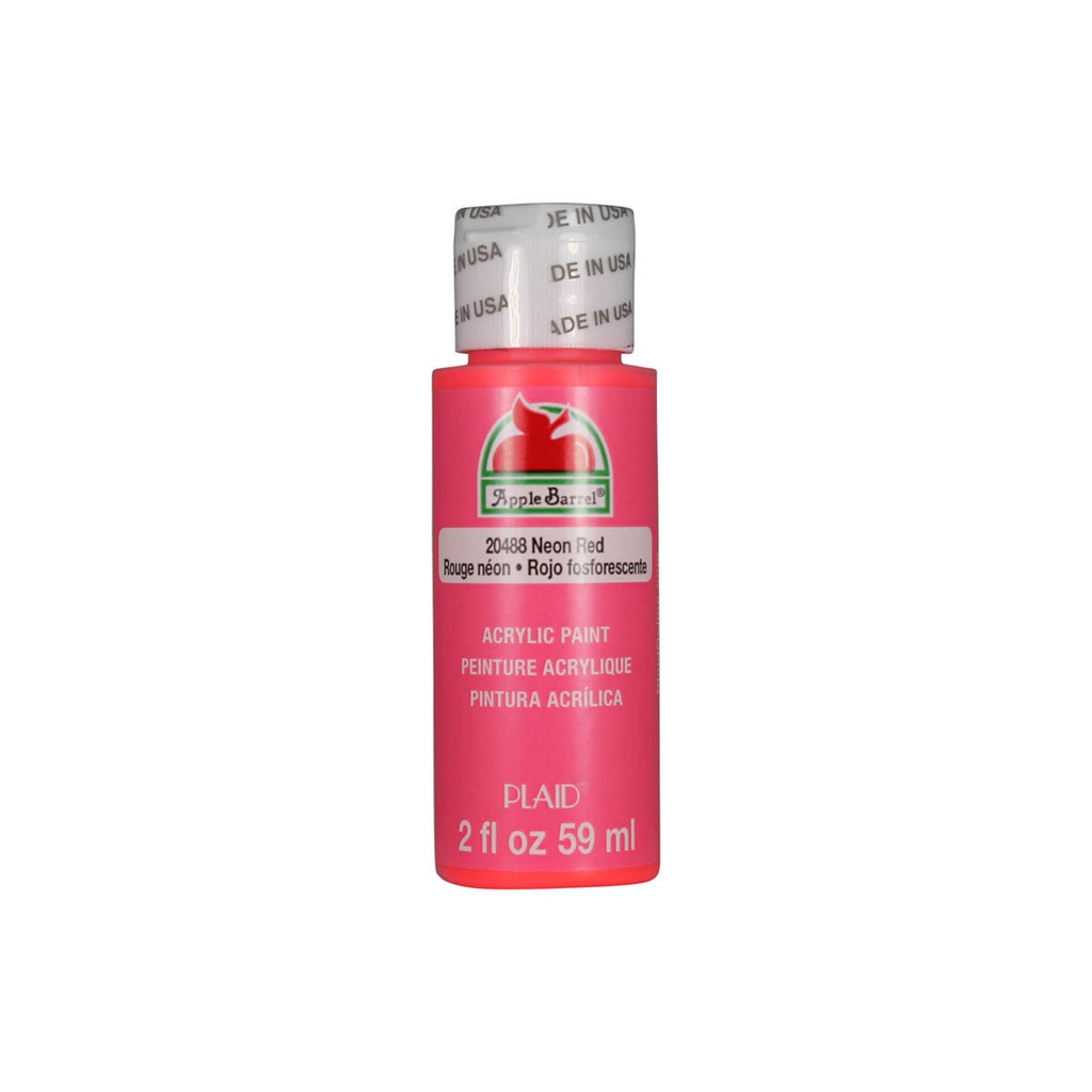 Apple Barrel - Neon Red (2oz)