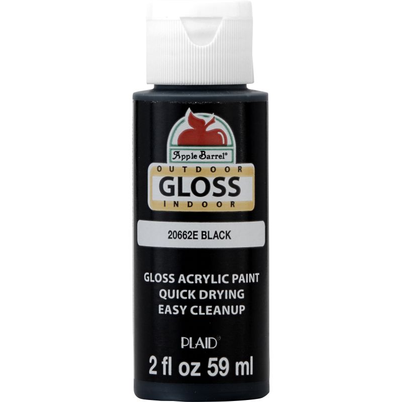 Apple Barrel Gloss - Black (2oz)