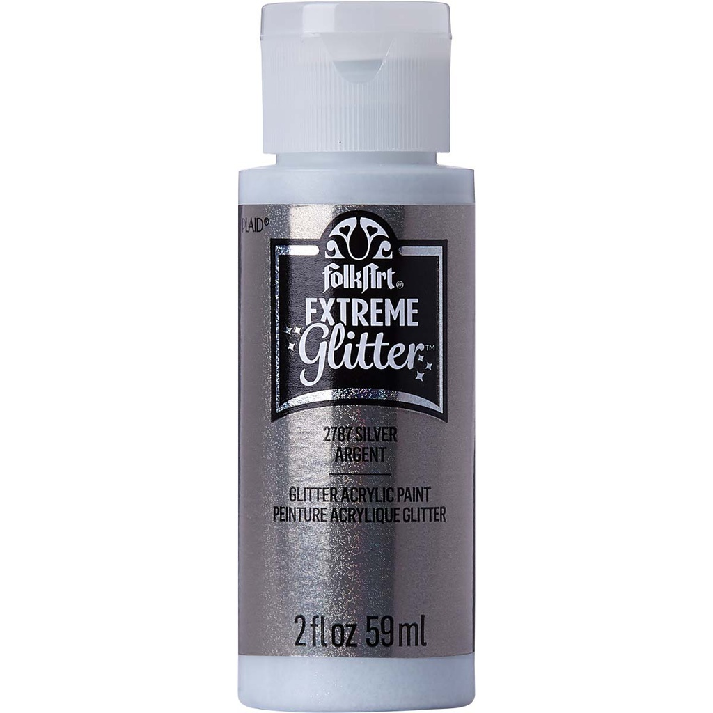 FolkArt Extreme Glitter™ - Silver (2oz)