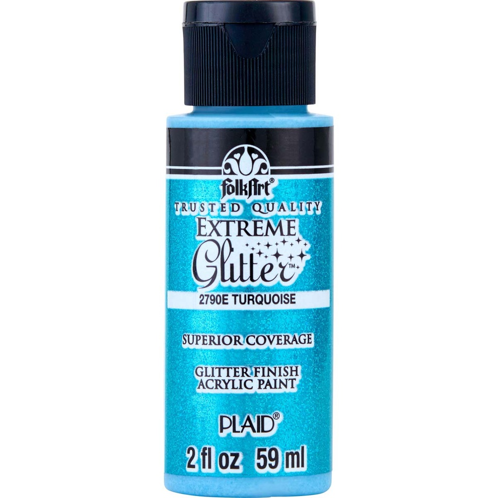 FolkArt Extreme Glitter™ - Turquoise (2oz)