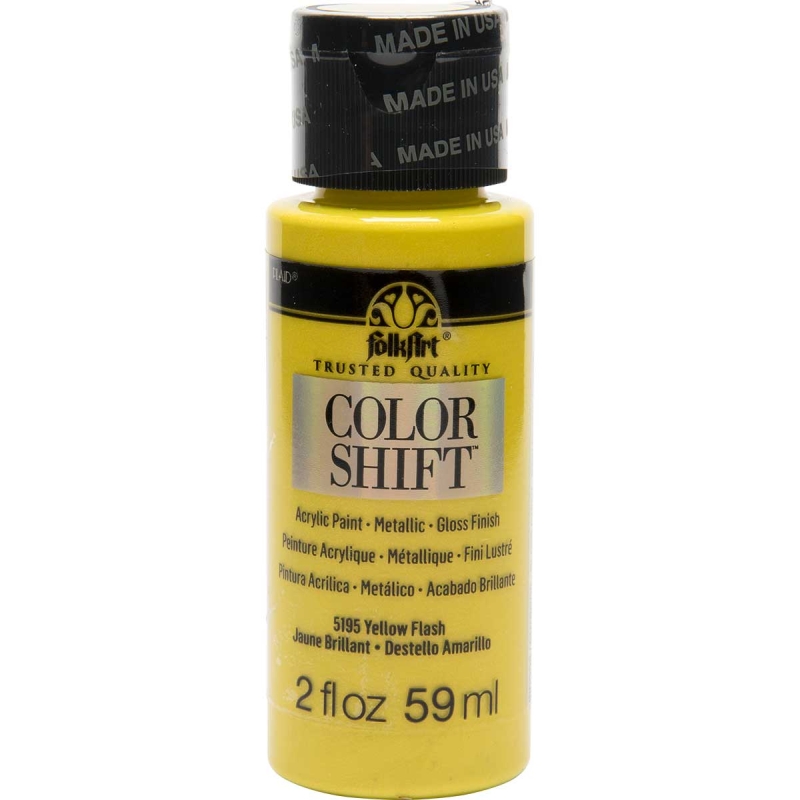 Yellow Flash FolkArt Colour Shift 2oz