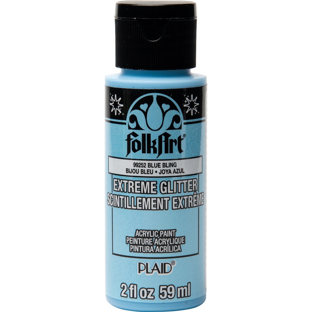 FolkArt Extreme Glitter™ - Blue Bling (2oz) 