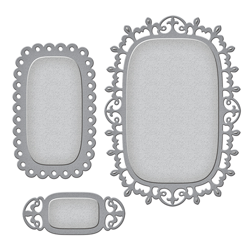 Spellbinders Die D-Lites - Fleur De Lis Deco