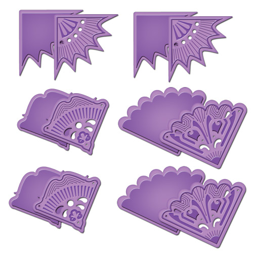 Spellbinders - Gold Corners One