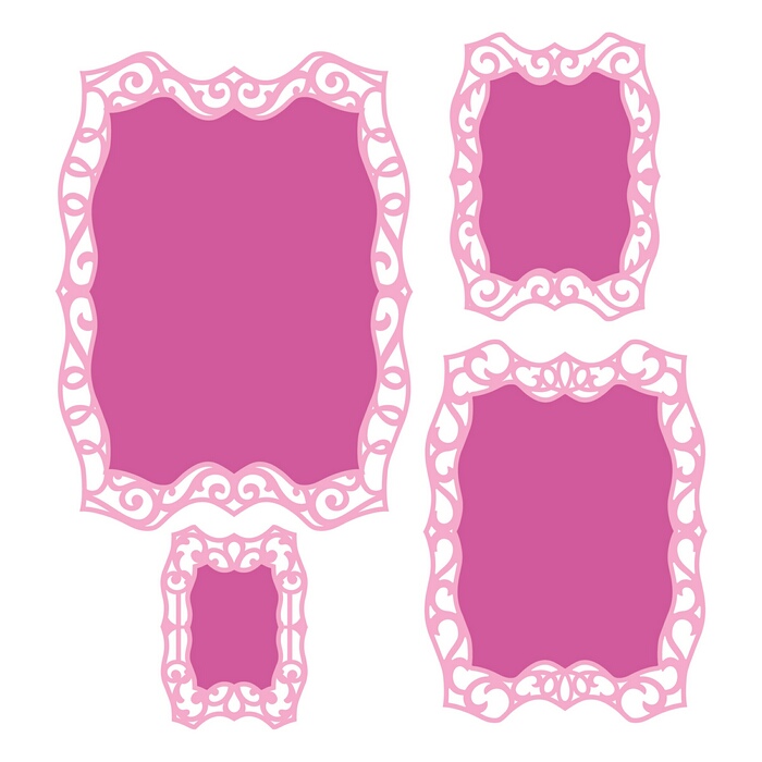 Spellbinders - Labels Forty Dec Elements