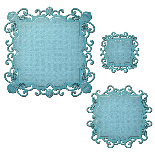Spellbinders - Nested Square Dec Elements