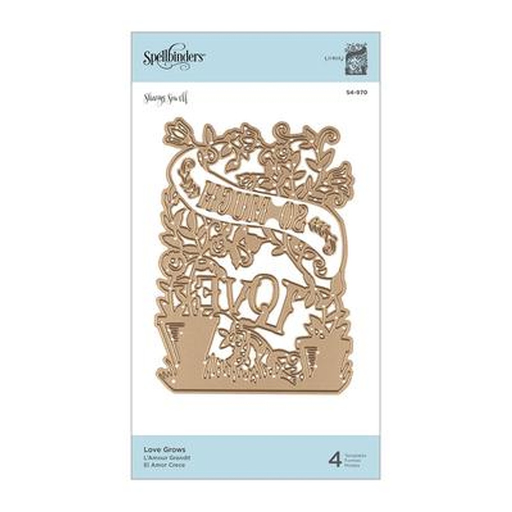 Spellbinders - Shapeabilities Love Grows