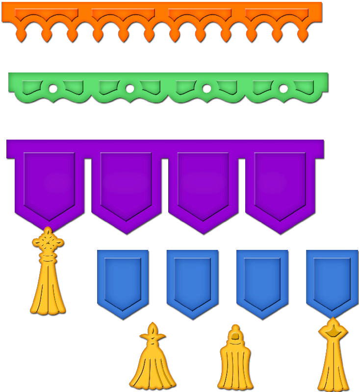 Spellbinders Shapeabilities - Banner Basics Three