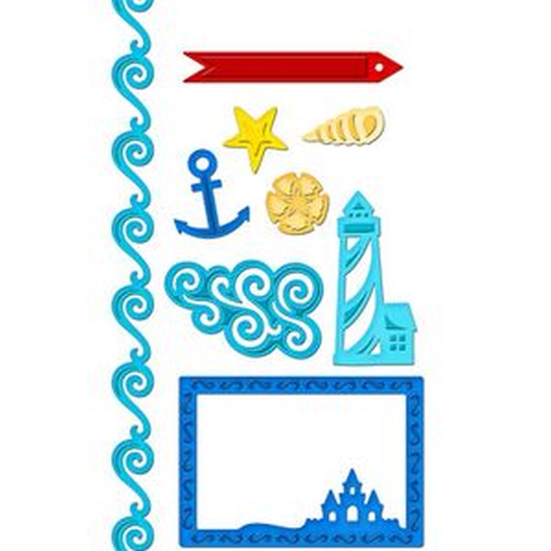 Spellbinders Shapeabilities - Nautical Frames & Accents