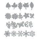 Spellbinders Shapeabilities - Wreath Elements (Four Seasons)