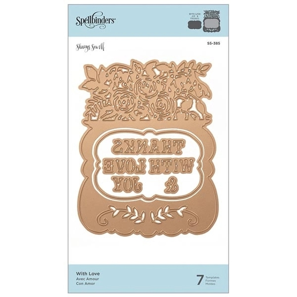 Spellbinders Shapeabilities - With Love