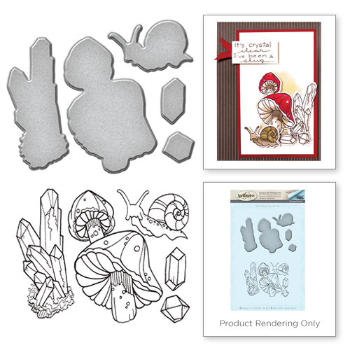 Spellbinders Stamp & Die Set - Snail