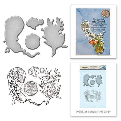 Spellbinders Stamp & Die Set - Jelly