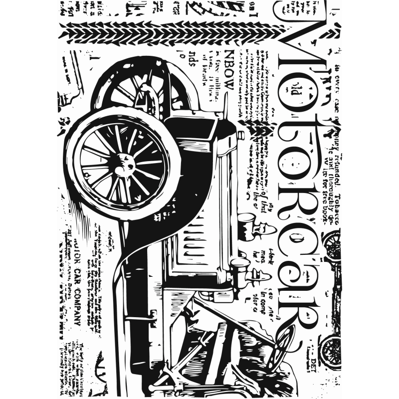 Sharon Callis Motorcar Stamp Set