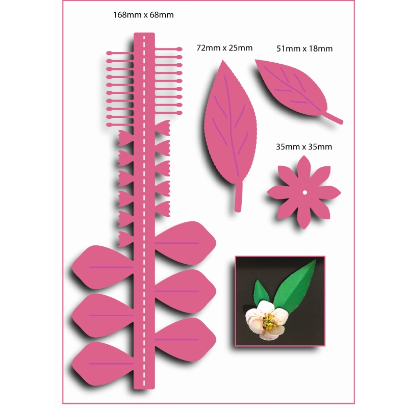 Sharon Callis Christmas Rose (Large) - Christmas Flowers & Foliage Collection