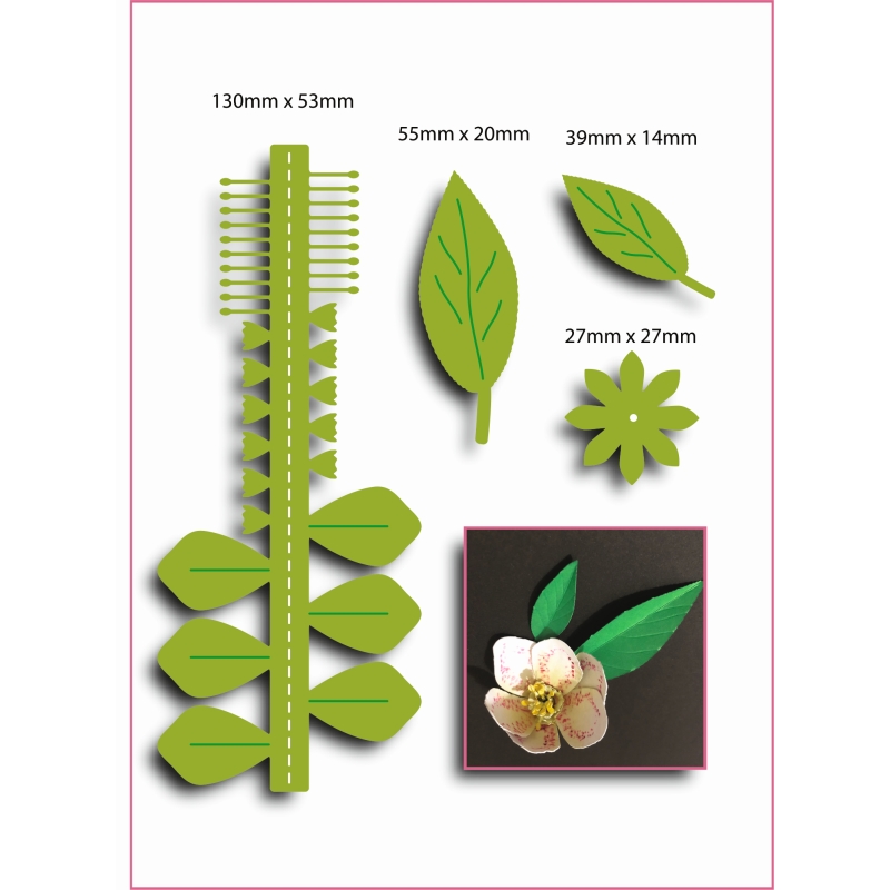 Sharon Callis Christmas Rose (Small) - Christmas Flowers & Foliage Collection