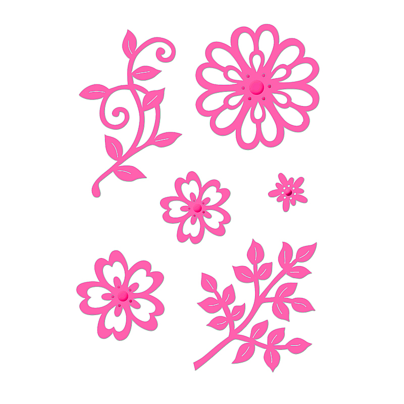 Sweet Dixie Flower Garden Delight die set