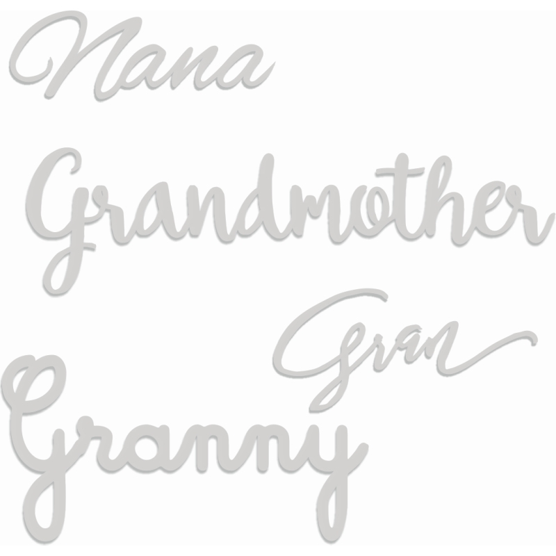 Sweet Dixie Grandmother & More Sentiment die set