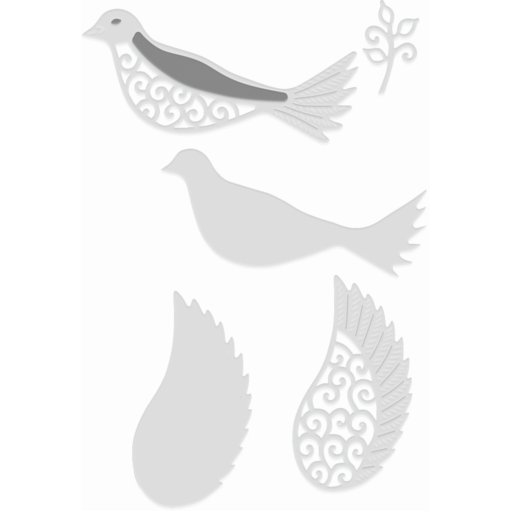 Sweet Dixie Layered Dove die set