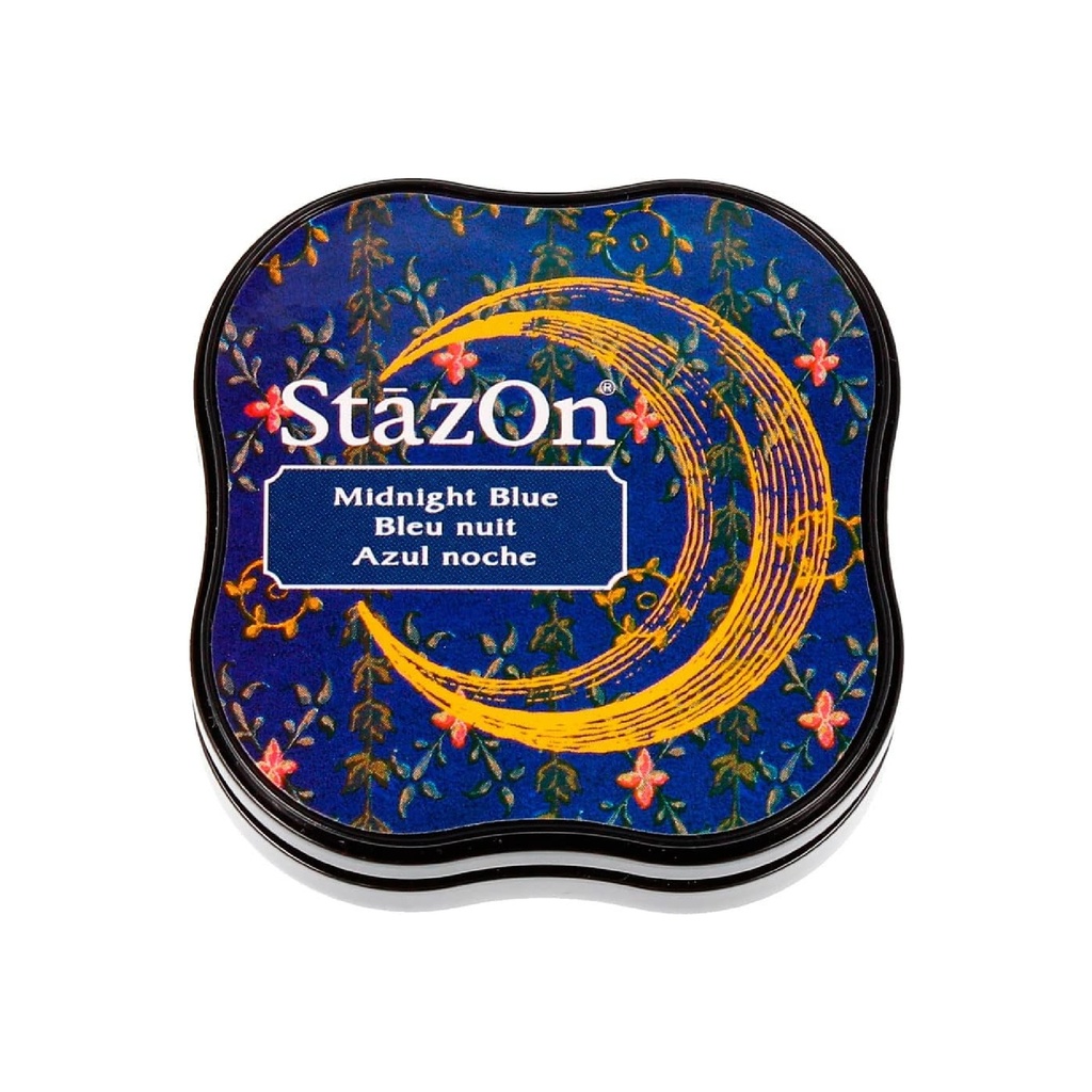 StazOn Midi Midnight Blue Ink Pad