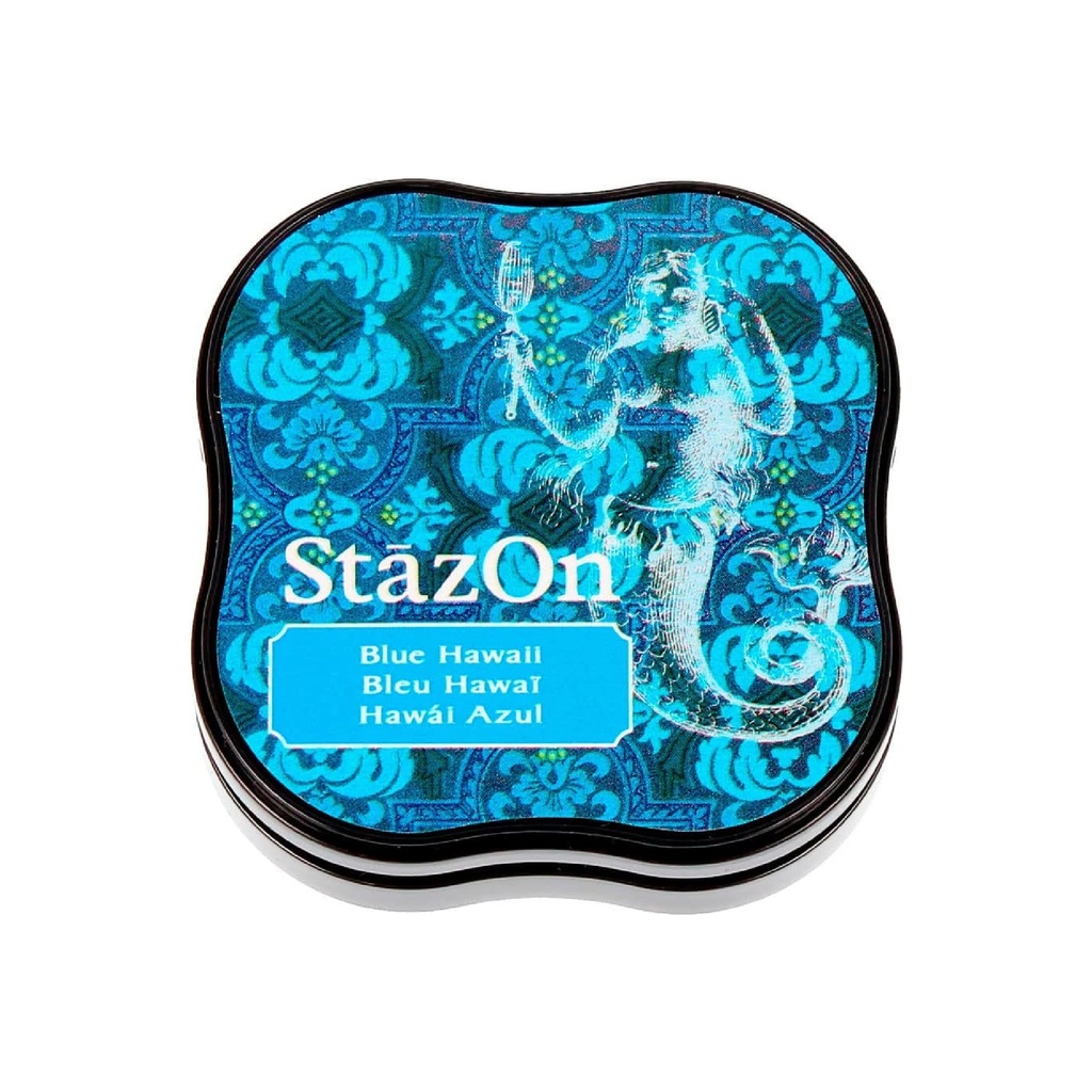 StazOn Midi Blue Hawaii Ink Pad