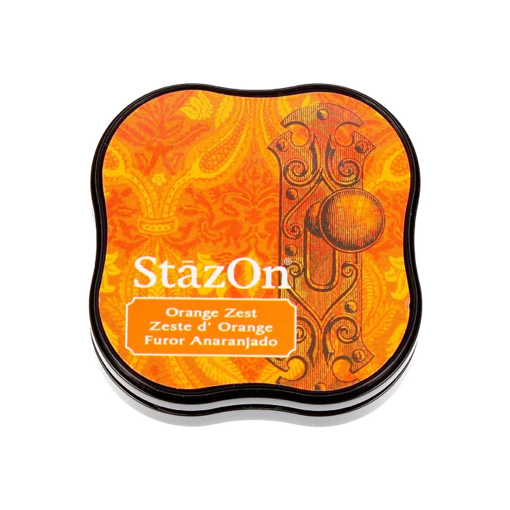 StazOn Midi Orange Zest Ink Pad
