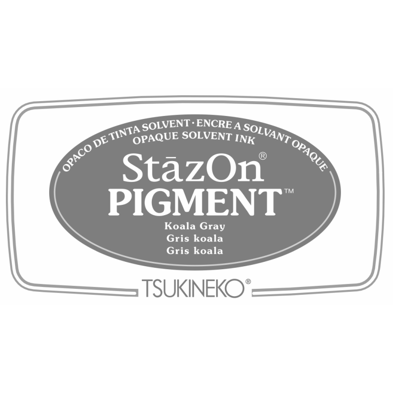 StazOn Pigment Koala Gray Ink Pad