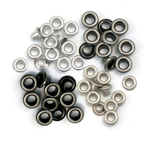 We R Memory Keepers 1/3" Eyelets - Copper/Cool Metal (x60)