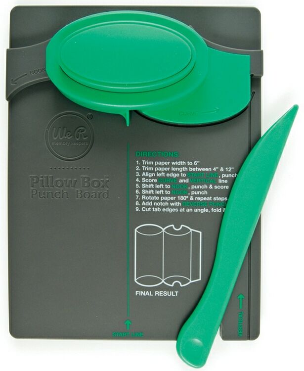 We R Memory Keeprs Pillow Box Punch Board