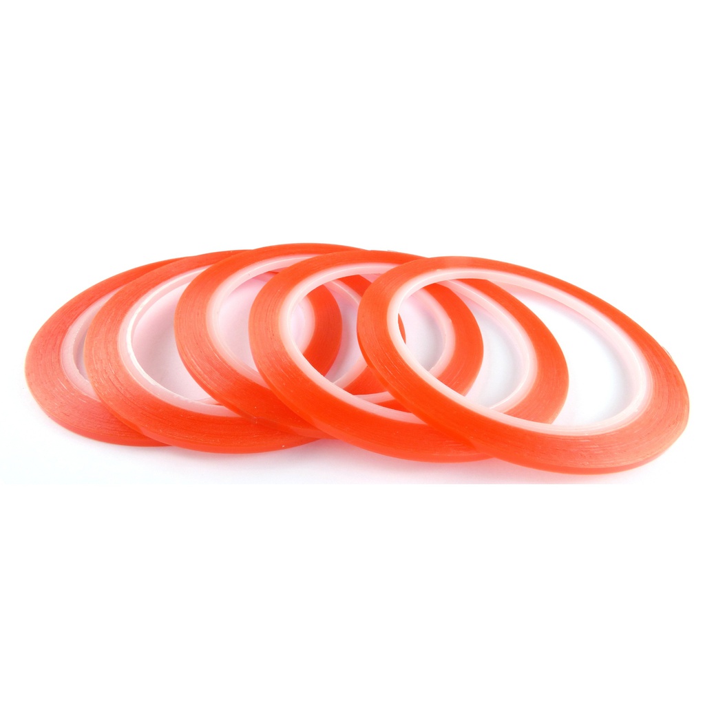 Sweet Dixie Red Liner Tape - 3mm x 10 Metre - 5 Rolls 