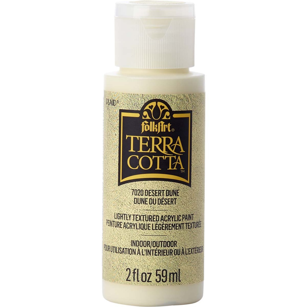 FolkArt TerraCotta Textured Paint - Desert Dune (2oz)