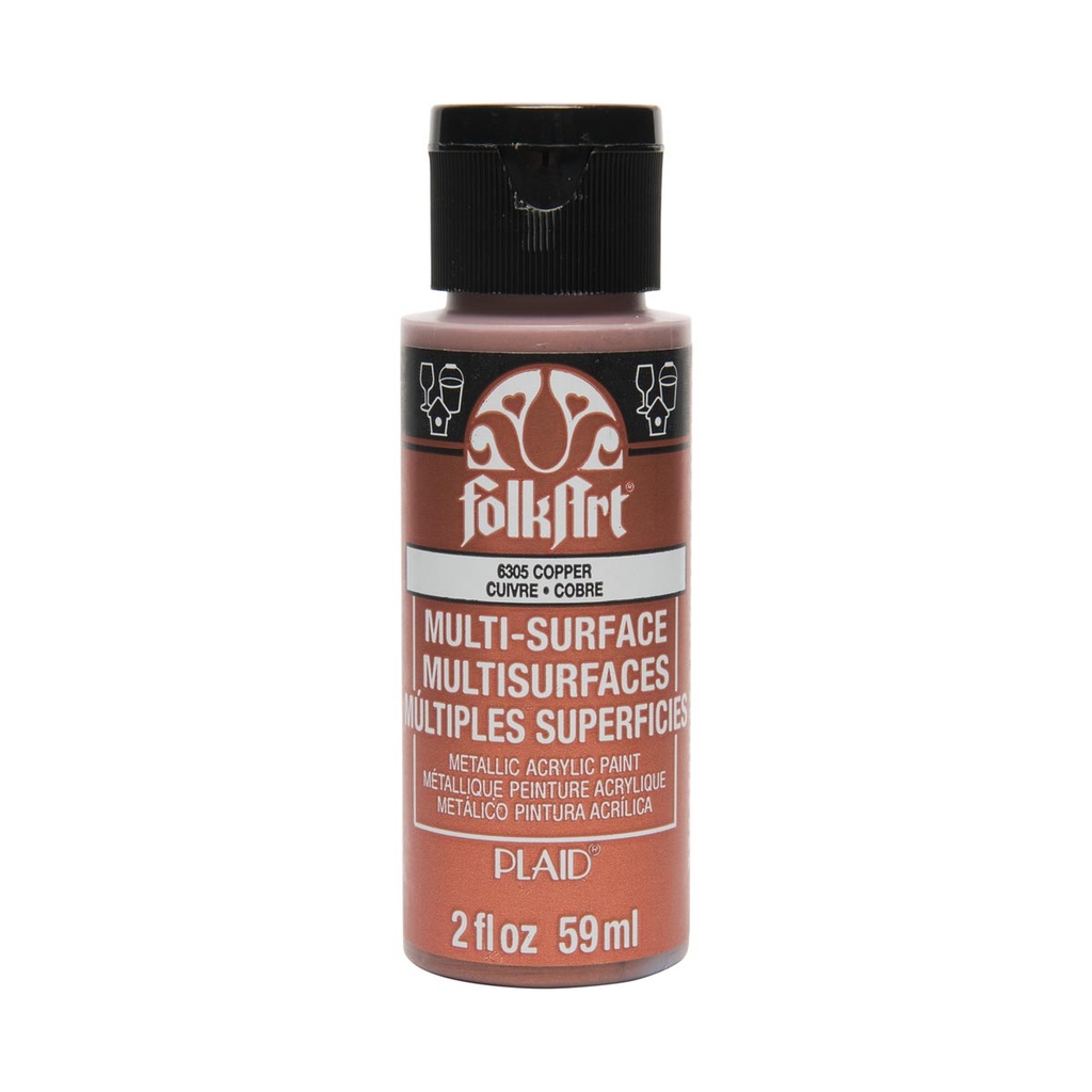 FolkArt Multi-Surface Metallic - Copper (2oz) 