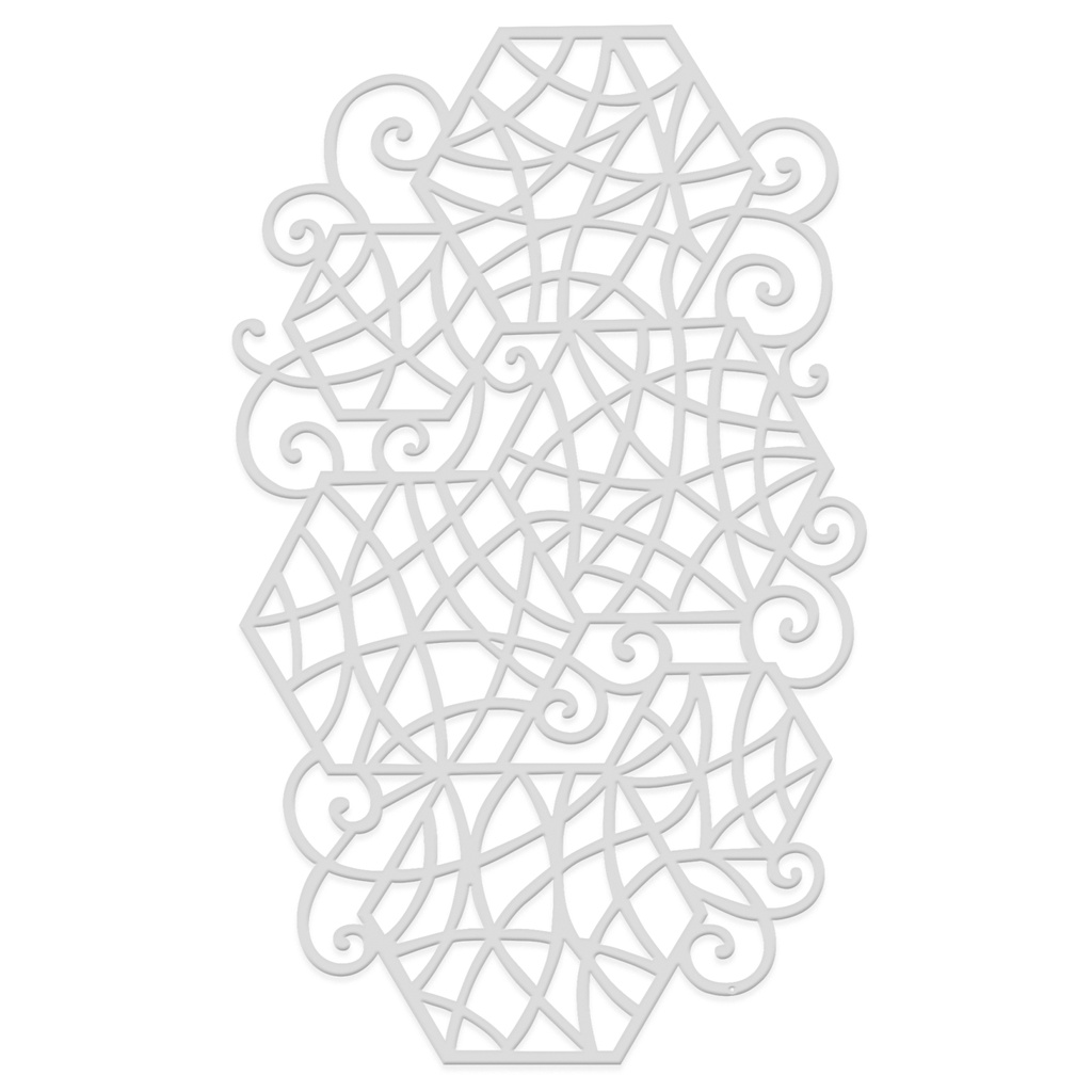 Sweet Dixie Hexagons Backgroud die set